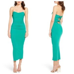 Katie May ashun dress teal